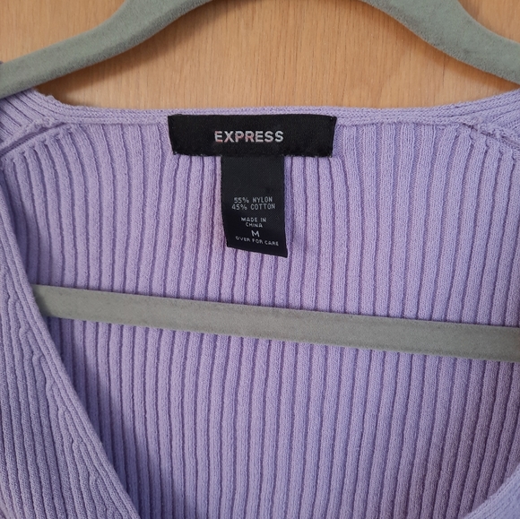Express 2000s Sweater Shirt - Picture 3 of 3
